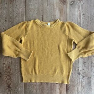 GAP Mustard Crew Neck Sweater